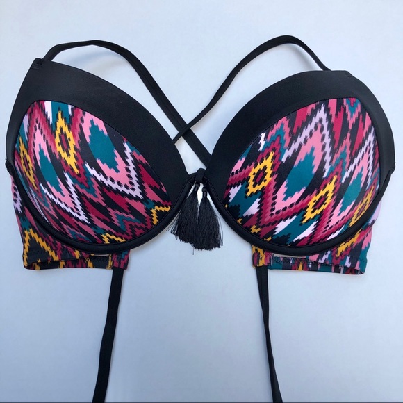 Shade & Shore Tribal Bikini Top - Picture 1 of 6
